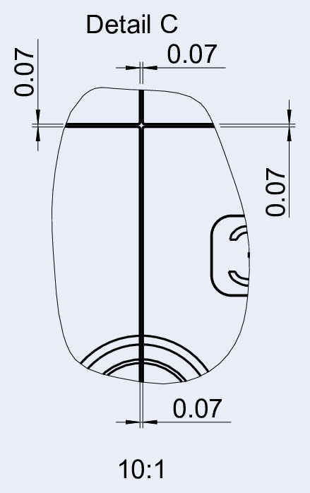 Details C of the droplet generator chip (50-80 &micro;m)