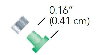 IDEX P-248X ferrule for 1/32" OD tubing dimensions