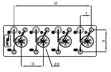 Schematic drawing of the Fluidic 200 plasma generation chip