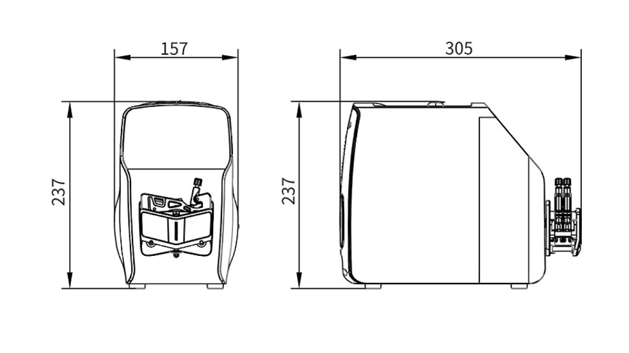 LabN1 drawing dimensions